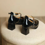 Elegant Ankle-Strap Pumps